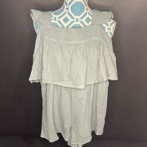 Heyson Women’s Sage Green Romper Size Small